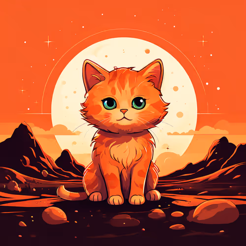 Red kitty