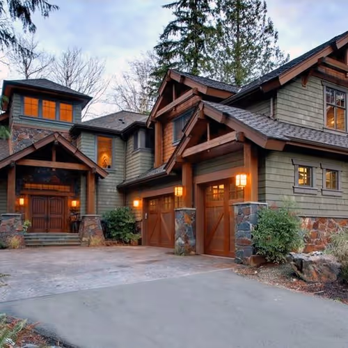 wooden house in Oklahoma