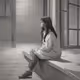 Girl waiting for miracle