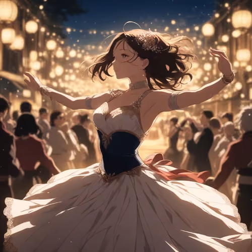 dancing girl