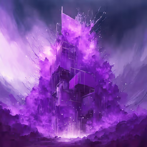 purple collapse