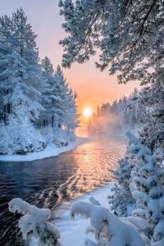 Winter River