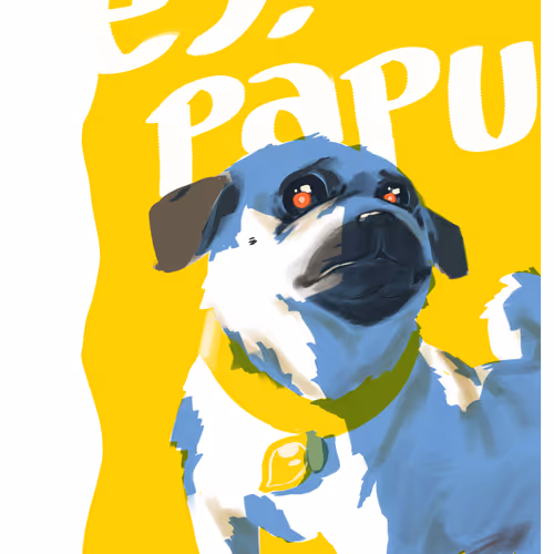 My Pug Illustration