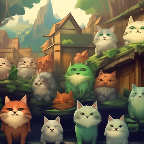 Anime mafia cats #1