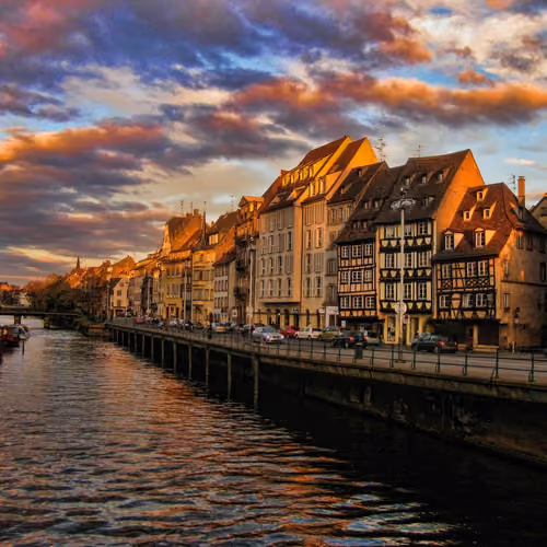 Strasbourg Sunset