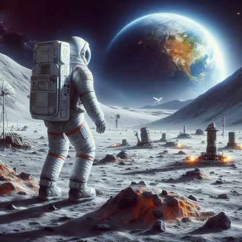 MOON EARTH 1