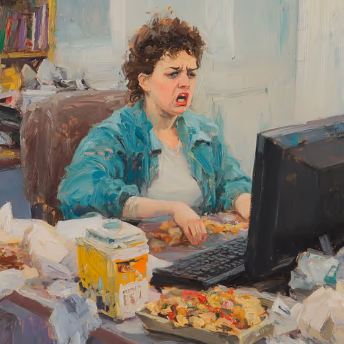 “PICK UP A PENCIL!!! AI SLOP!! DO YOU EVEN KNOW HOW AI MODELS ARE TRAINED?!”