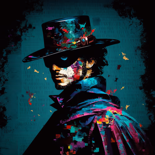 Zorro Banksy Style #10