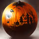 Halloween Pumpkin Zorb