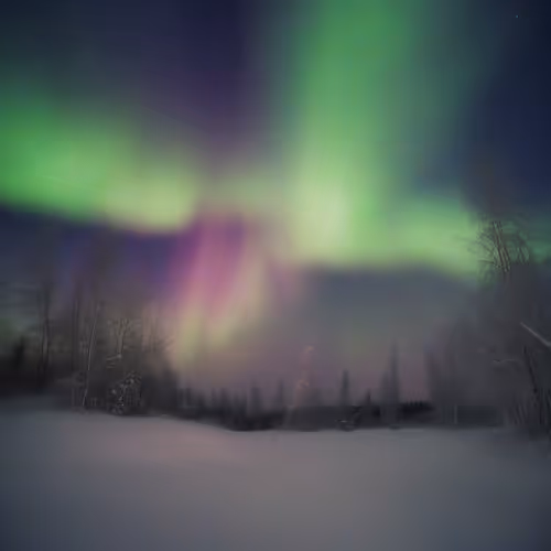 Illuminated sky