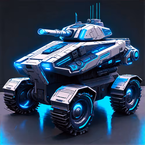 blue tank