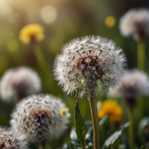 dandelions