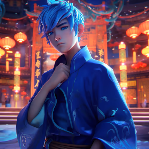Blue eyed karate kid 3