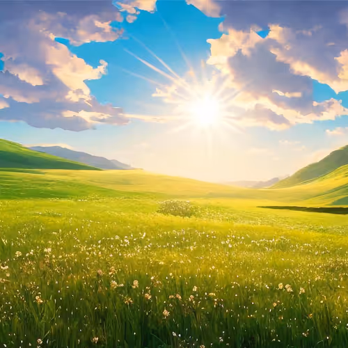 sun shine