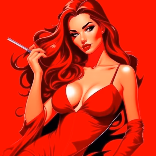 Lady in Red
