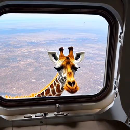 funny giraffe