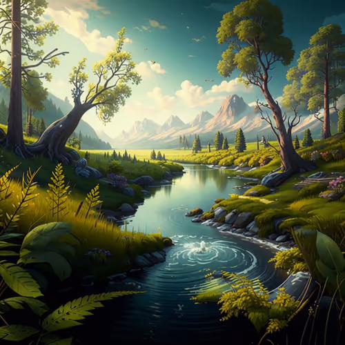 Nature forest