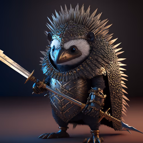 Hedgehog warrior
