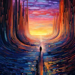 Binary Brushstrokes 2 #3588