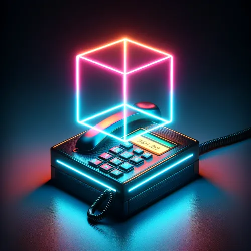 Neon Cube #5