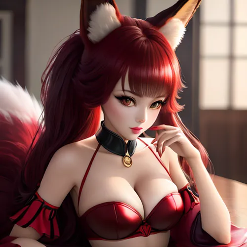 Red FoxGirl #594