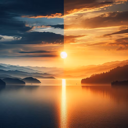 Sunrise and Sunset