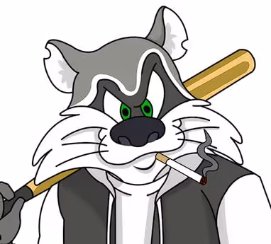 Bad Racoon 12/355