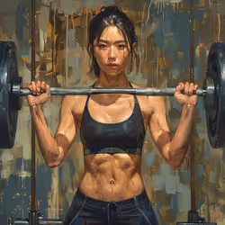 barbell front squat