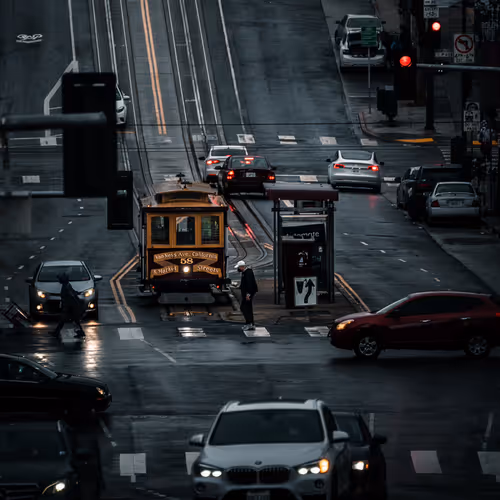 Cars on Road