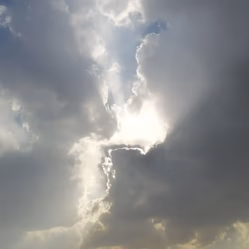 The sun and the clouds 