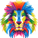 Rainbow Lion
