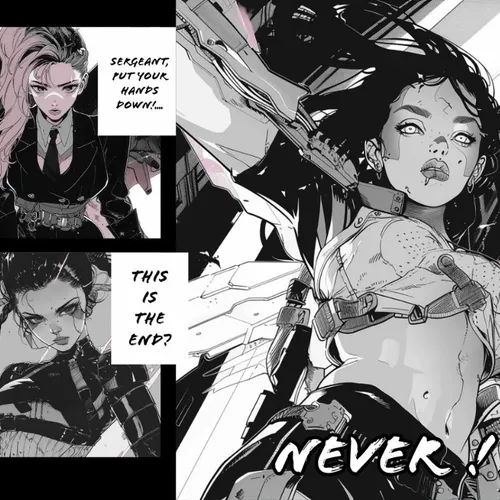 never
