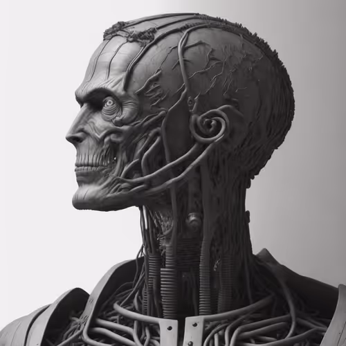Animatronic man T01