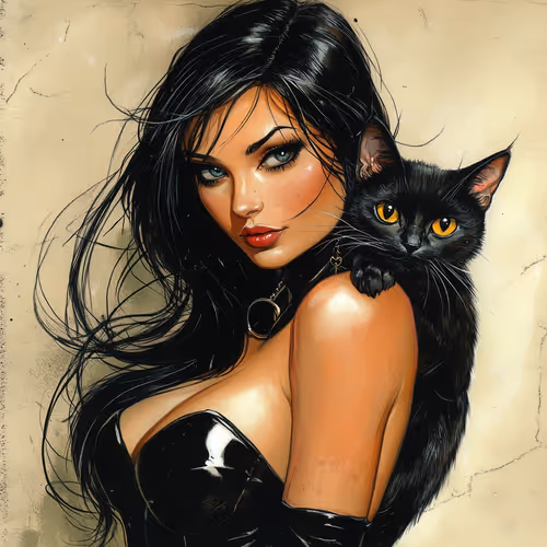 Enjoy comics cats