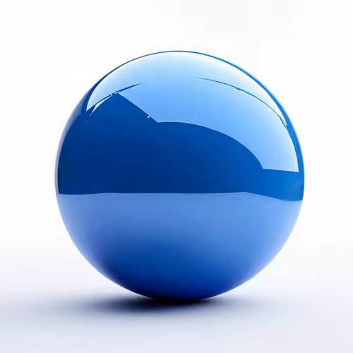 Blue sphere