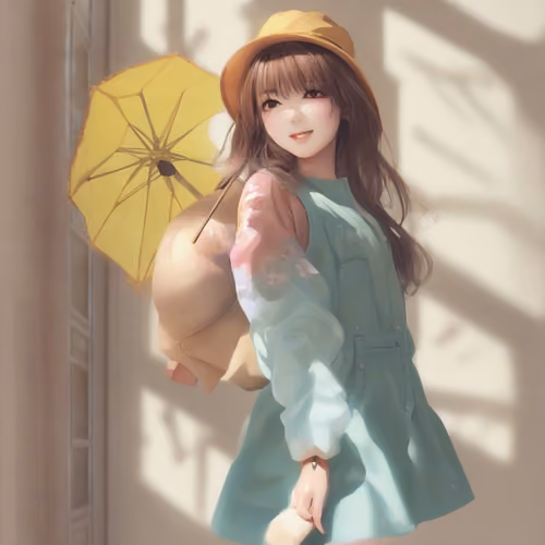 girl sunny