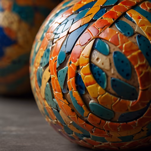 Snake Pattern Ball 5