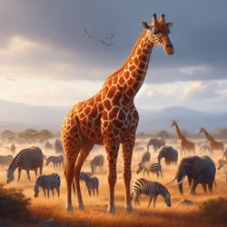 Angolan giraffe