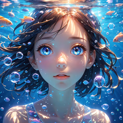 Beneath the Surface: A Glimpse of Serenity