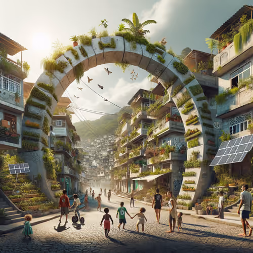 favela rocinha solarpunk