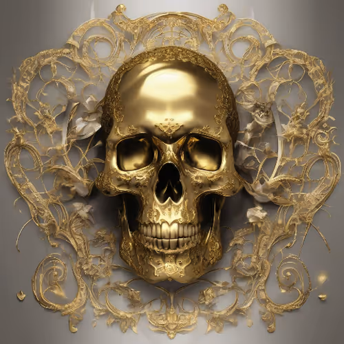 Golden Skull Dimensions