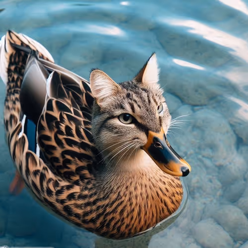 Duck cat
