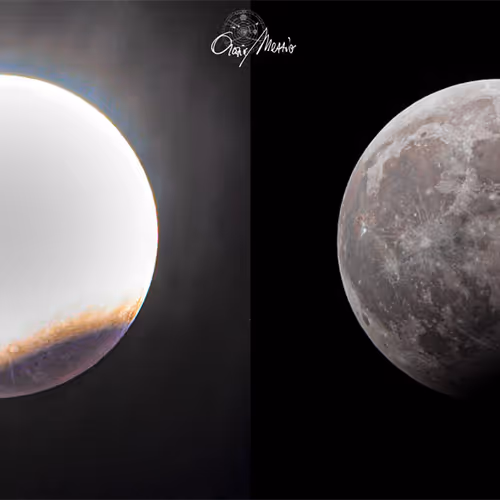 A Partial Lunar Eclipse
