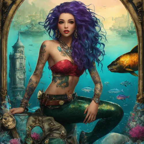 Beautiful mermaid #8