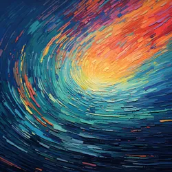 Binary Brushstrokes  #4891