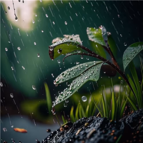 rainy nature