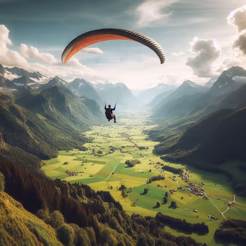 Paragliding Fly