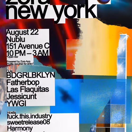 Zora Party: New York
