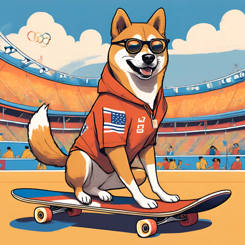MDoge and Skate-Board