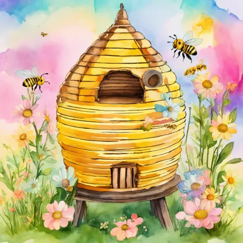 Bee nest